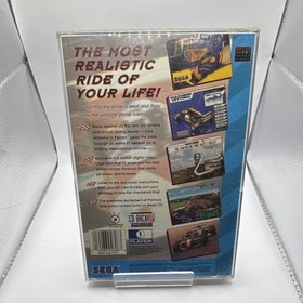 SEGA Sports Formula One World Championship Sega CD Racing Manual Included