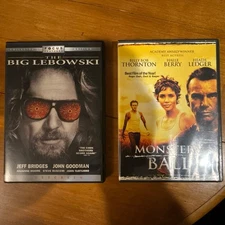 Monster's Ball & The Big Lebowski  (BOTH VERY GOOD DVDs) BUNDLE