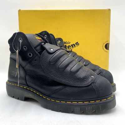 Dr. Martens IRONBRIDGE MG Men's NEW Work Boots Black US Size 14