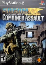 SOCOM U.S. Navy SEALS Combined Assault Sony PlayStation 2, 2006 Tested Disc ONLY