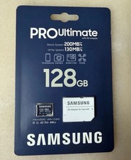 Samsung Pro Ultimate and Adapter 128GB microSDXC Memory Card