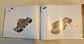 LEGO 75096 Star Wars Sith Infiltrator Set Instruction Manual Booklet Only