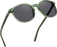 Sonnenbrille Damen Retro Polarisierte UV400 Schutz Vintage Acetat Rahmen