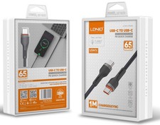 Type C To C Fast Charging Cable -65w Braided ...