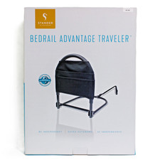 Stander Bedrail Advantage Traveler Portable Bed Rail With Storage Pouch