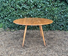 VINTAGE ERCOL MID CENTURY 384 DINING TABLE C.1960S