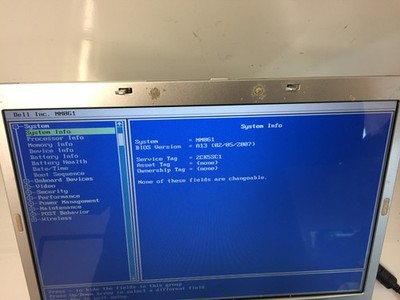 Dell Inspiron 6400 Laptop Intel Core Duo 2GB RAM (AS-IS Boots to