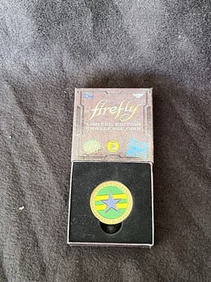 QMX Caliber Metal Works 2016 Comic Con  Limited Edition FireFly Challenge Coin 