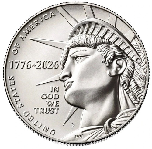 Uncirculated 1776-2026 D Liberty Half Dollar - Semiquincentennial - 1 Coin