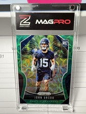 John Ursua Panini 2019 Prizm Green Scope Rookie /75 #395 *SEAHAWKS