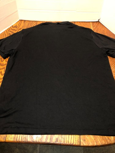 New Polo Ralph Lauren Custom Slim Fit Classic Black Mens Polo Rugby Shirt XL NWT - Picture 4 of 7