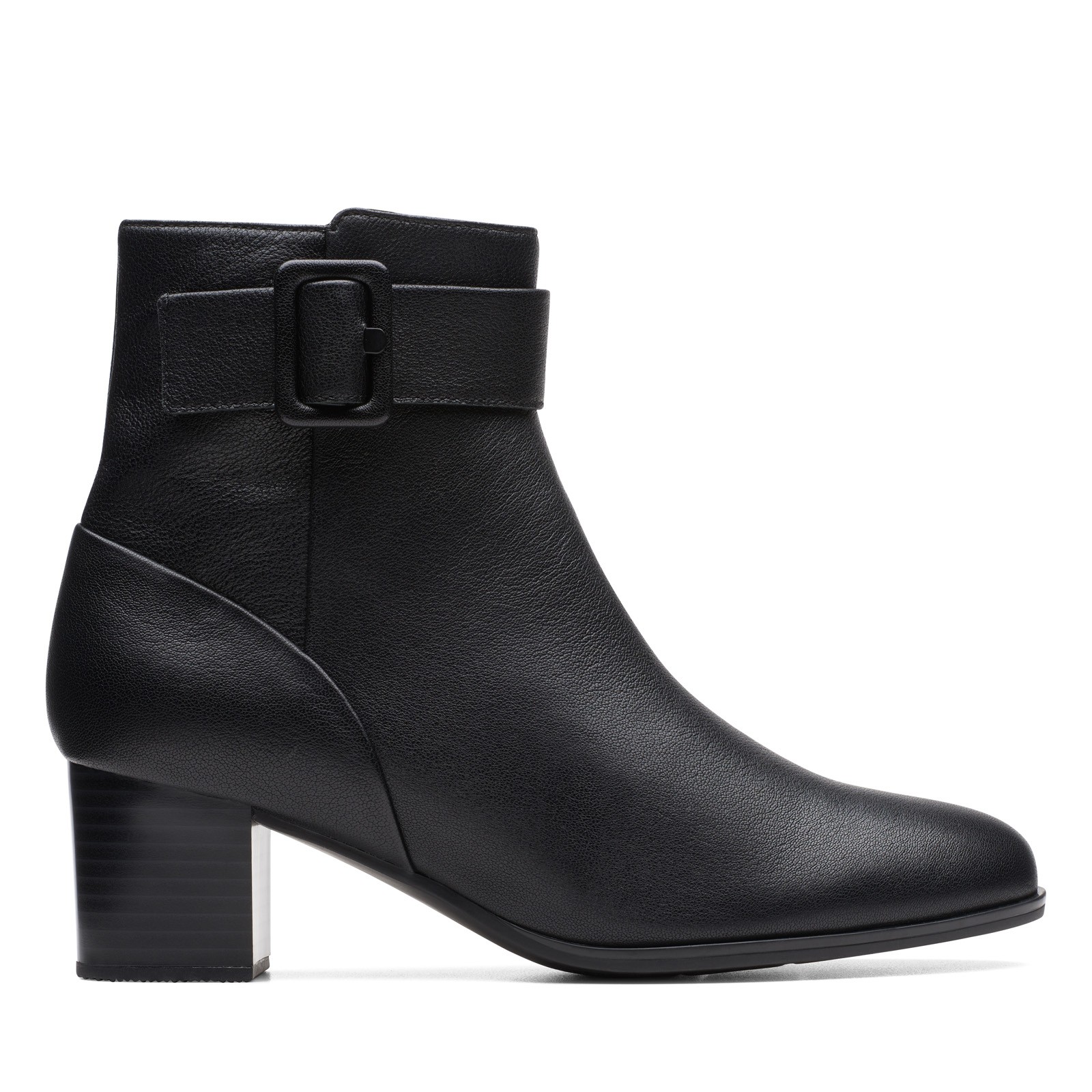 Clarks Loken Zip Waterproof 26174964 Womens Black Ankle - Booties Boots 18490₽