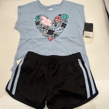 Girls New Adidas Outfit 2 Piece Size 2