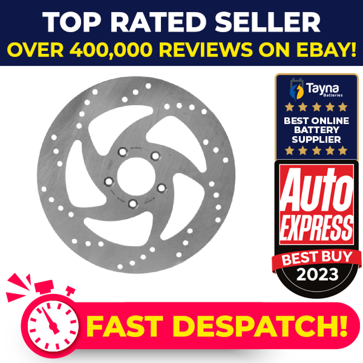 Motorcycle Brake Disc 292mm MST500SWL TRW Set Genuine Top Quality Guaranteed New