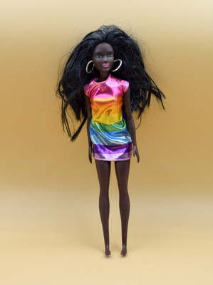 Barbie Fashionistas #90 Rainbow Bright African American Doll - FJF50