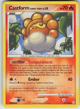 Pokemon TCG Castform Sunny Form Uncommon Legends Awakened 51/146 on eBay