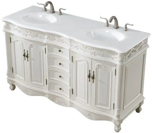 Elegant Lighting VF-1049-VW Windsor 60" - Vintage Mint - Picture 4 of 12