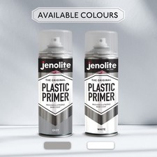 Jenolite Premium Plastic Primer Spray - 400ml - Durable Plastic Primer