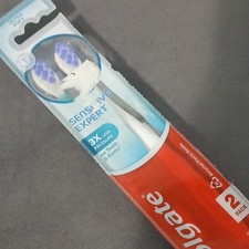Colgate Sensitive Expert Ultra Soft Bristles Toothbrush 2 Pack White/Teal
