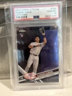 2017 Topps Chrome #169 Aaron Judge Catching Yankees RC Rookie || PSA 10