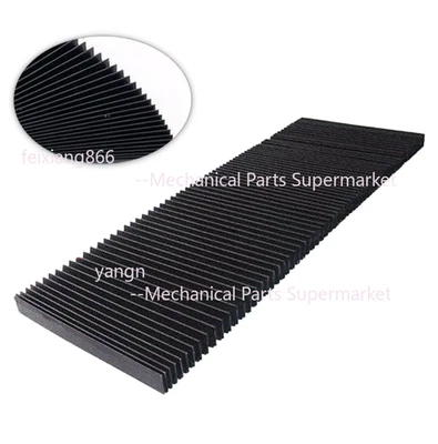 CNC Engraver Machine Protector Flat Accordion Bellow Way Cover High Flexible