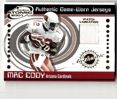 2001 Pacific Prism Atomic Mac Cody Jerseys #1