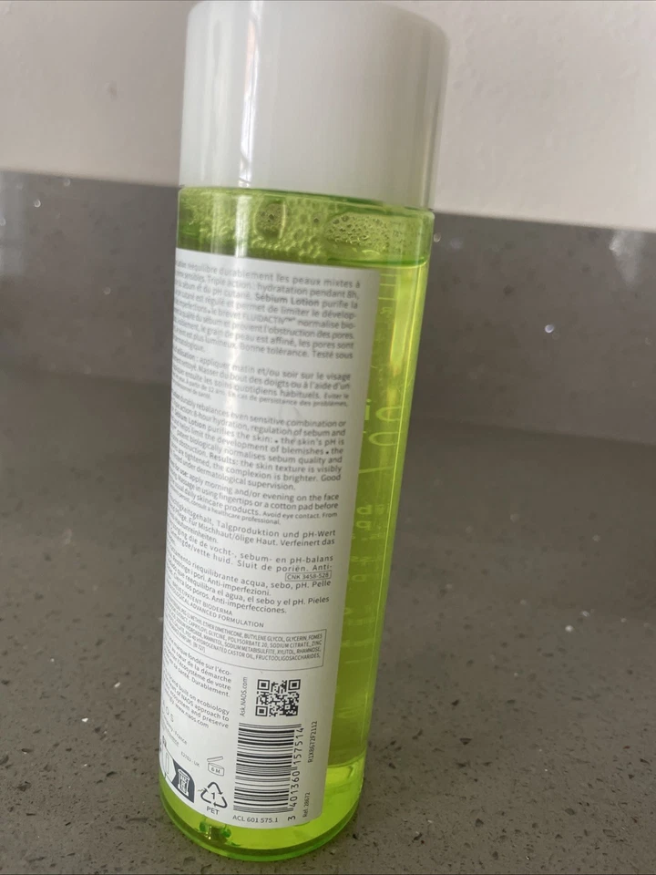 Bioderma Sebium Loción Reequilibrante Combinación Piel Grasa 200 ml 6.7oz Foto 3 de 4