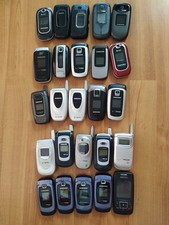 Lot of 25 Hybrid model Vintage Samsung Flip Cell Cellular phone