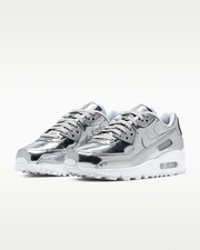 Nike Air Max 90 Metallic Pack - Chrome W for sale | eBay