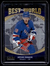 2019-20 O-Pee-Chee Platinum Best in the World Artemi Panarin #BW-2 New York