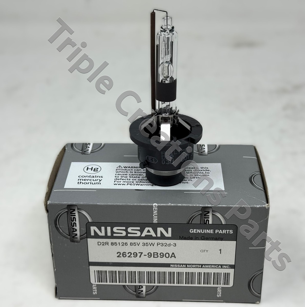 26297-9B90A Genuine Nissan Infiniti Bulb Xenon 262979B90A OEM | eBay