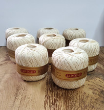 J P Coats New, Knit-Cro-Sheen Boil Fast 250 yds Mercerized Cotton Crochet Thread