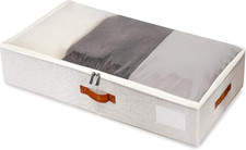 Large under Bed Storage, 2 Pack under Bed Storage Containers with Clear Cover, R