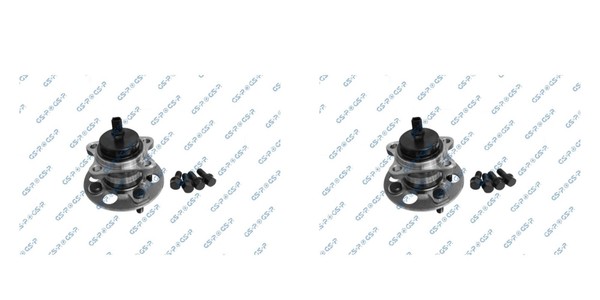 GSP 2X Radnabe Radlagersatz Hinten FüR Toyota Yaris Ractis Daihatsu Charade-image