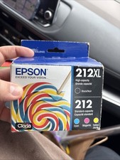 Epson T212XL-BCS 212XL Black and Standard Color Ink Black/Cyan/Magenta/Yellow