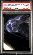 Magic The Gathering Lord of the Rings Art Series Sorcerous Squall PSA 10 POP 2