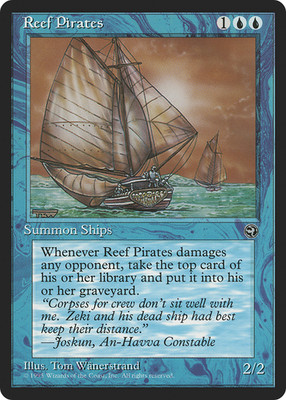 Reef Pirates x4 - Homelands C36a EX/NM  - 4RCards