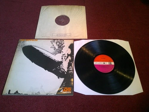 LED ZEPPELIN 1 VINYL  A 1 B 1 EX+/NEAR MINT AUDIO 588171 EARLY VERSION 6 LABELS