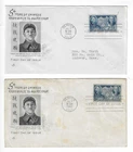 FDC's    # 906-11  --   Chinese Resistance  --  Artcrafts