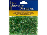 Darice Jd Seed Bead 10/0 Transparent Green Ab on sale Darice Jd Seed Bead 10/0 Transparent Green Ab on sale
