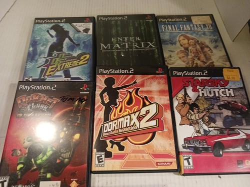 (8) Lot Sony Playstation PS2 Spiele Konvolut Matrix, Sims, Final Fantasy Exct. - Bild 2 von 3