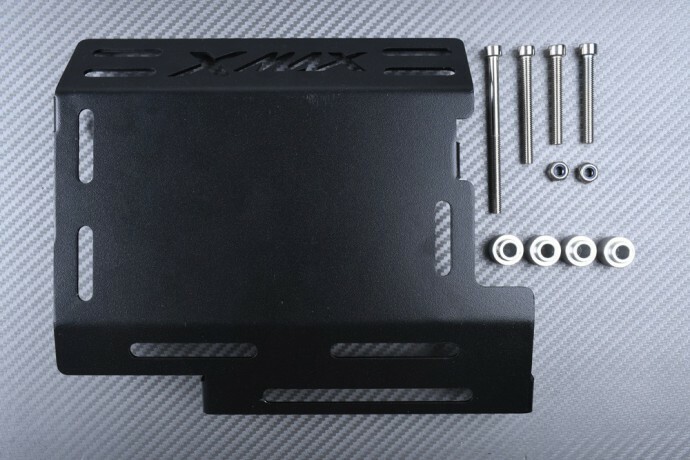 Évitez les casses moteur sur votre XMAX 400 avec ce sabot noir