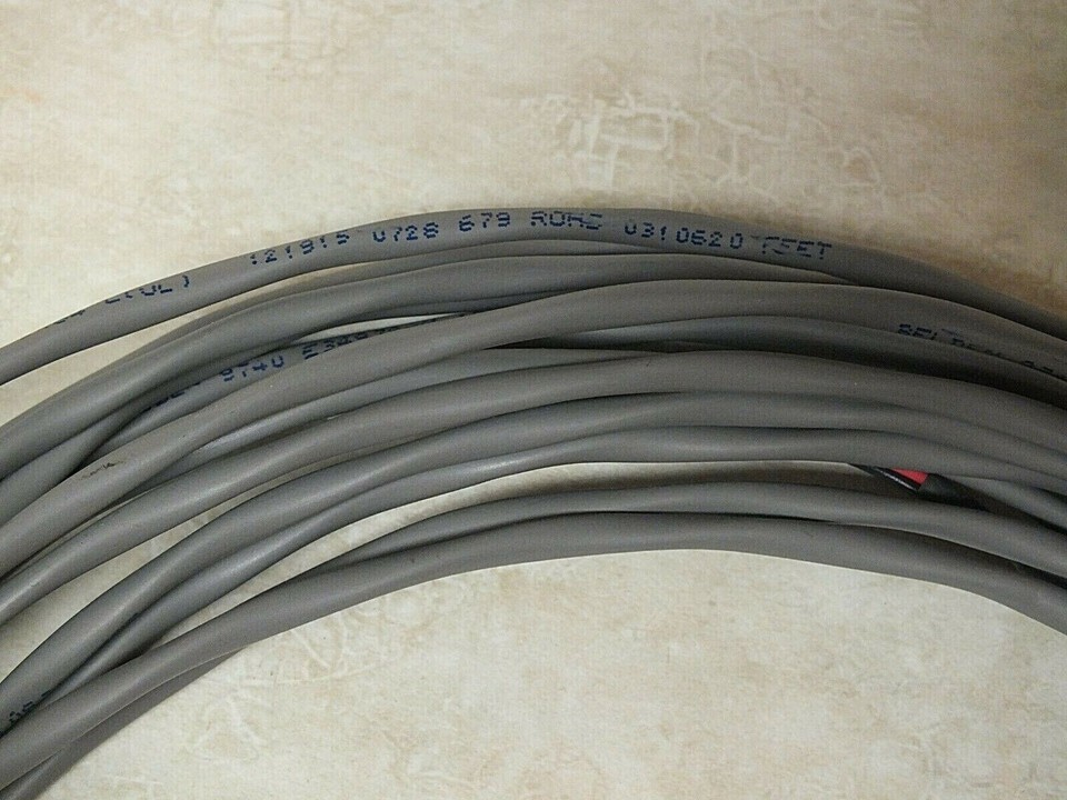 Belden 9740 18AWG Audio Control & Instrumentation Cable E34972-M 33ft ...