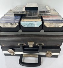 97 Mixed Music Cassettes with 2 Cases  1 Tray SEE FULL LIST 