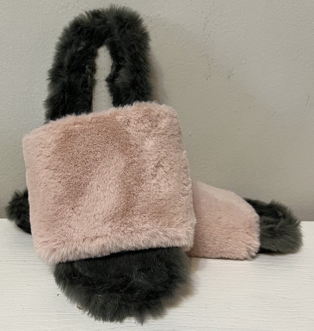 APL Scarpe da casa Lori Goldst Collection pellicce finte rosa pantofole donna 6 5