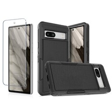 Navor Case Compatible with Google Pixel 7A, 6.1-inch Cover with Screen Protector