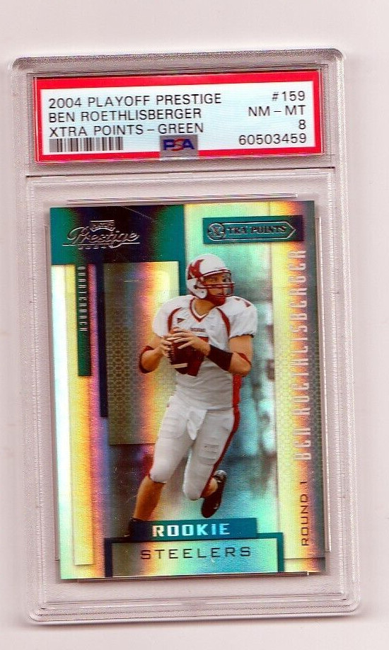 Ben Roethlisberger Playoff Prestige Xtra Points #159 Green