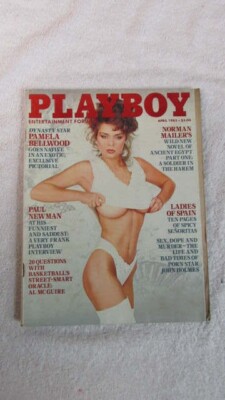Vintage April 1983 Playboy Mag: Christina Ferguson C/F, PAUL NEWMAN Interview