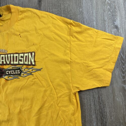 Camiseta Harley-Davidson Y2K Pin-Up Niña Gráfica 2XL Doble Cara Envejecida - Imagen 6 de 19