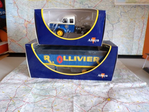 1/43 IXO ALTAYA Berliet TLR TLM 10 Interflora Semi Remorque camion Truck trailer EUR 30,00 - FR